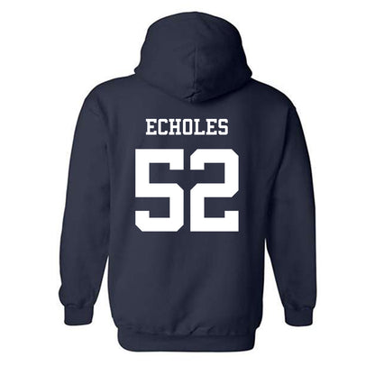 Ole Miss - NCAA Football : William Echoles - Sports Shersey Hooded Sweatshirt-1