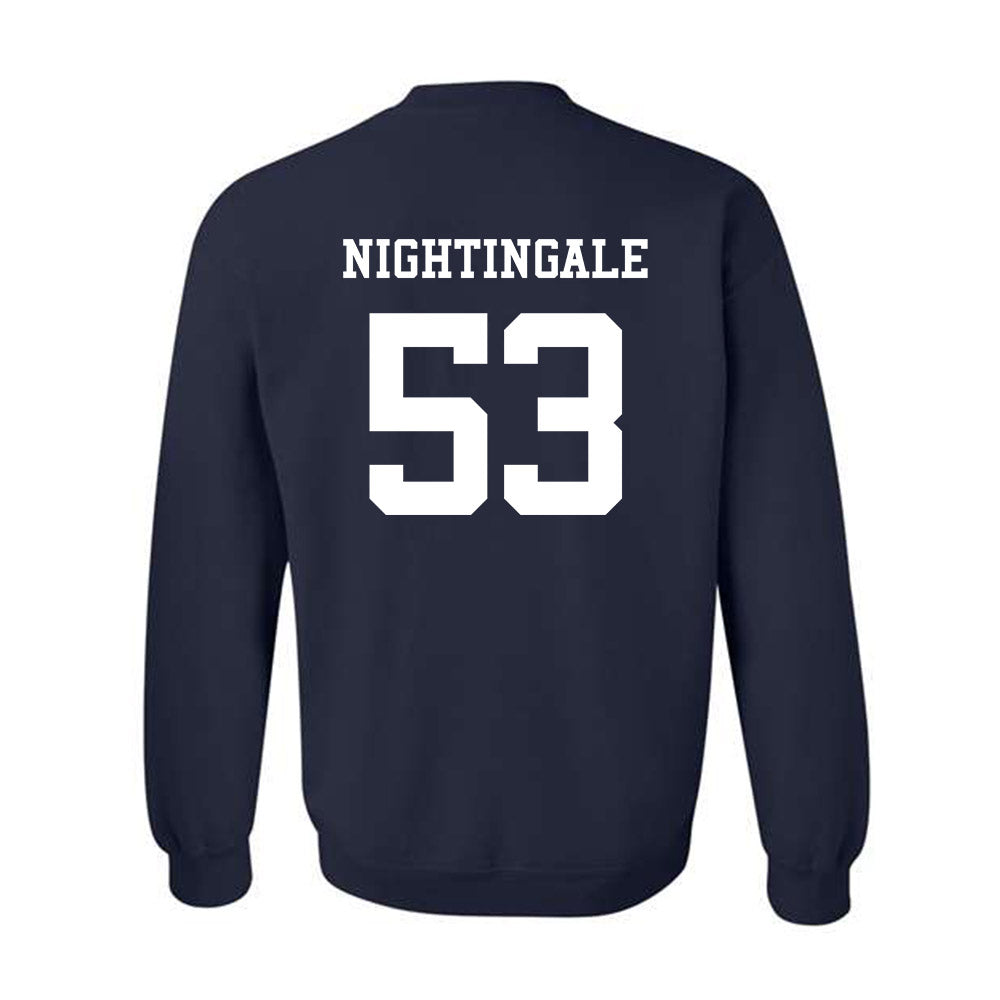 Ole Miss - NCAA Football : Trey Nightingale - Sports Shersey Crewneck Sweatshirt-1