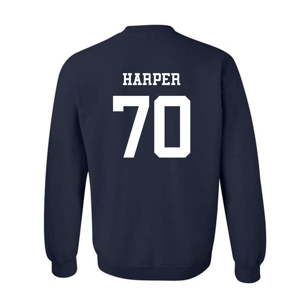 Ole Miss - NCAA Football : Devin Harper - Sports Shersey Crewneck Sweatshirt-1