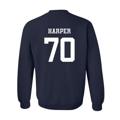 Ole Miss - NCAA Football : Devin Harper - Sports Shersey Crewneck Sweatshirt-1