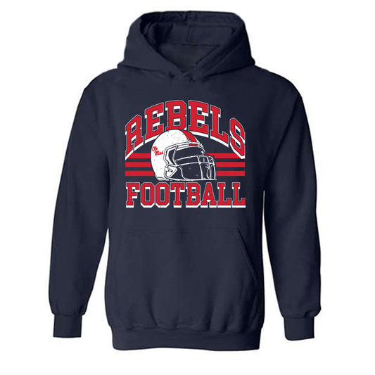 Ole Miss - NCAA Football : Bryson Walters - Sports Shersey Hooded Sweatshirt-0