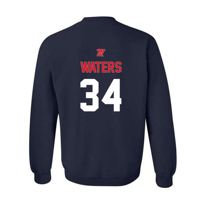 Ole Miss - NCAA Baseball : Landon Waters - Sports Shersey Crewneck Sweatshirt-1
