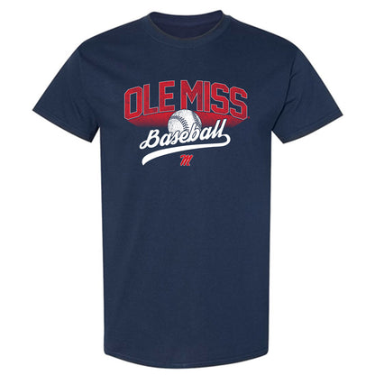 Ole Miss - NCAA Baseball : Collin Reuter - Sports Shersey T-Shirt-0