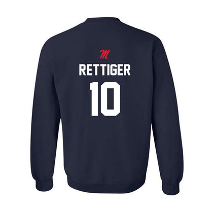 Ole Miss - NCAA Softball : Izzy Rettiger - Sports Shersey Crewneck Sweatshirt-1