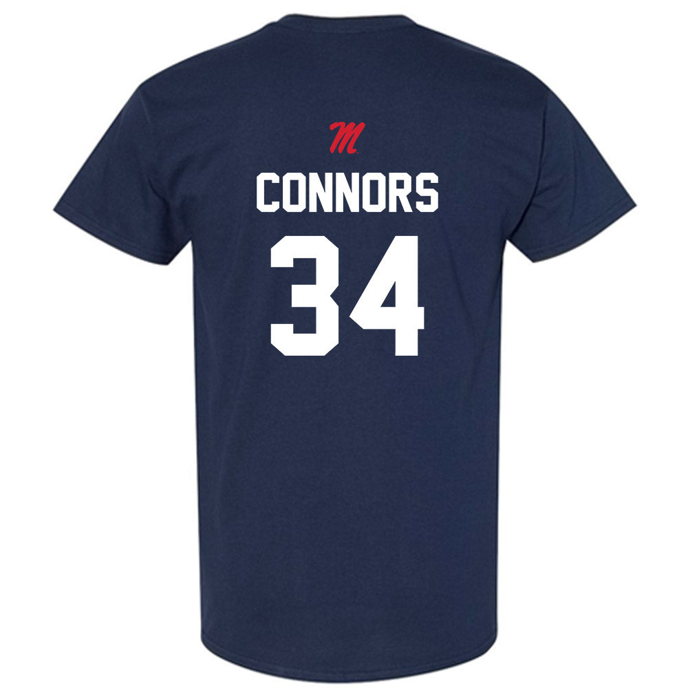 Ole Miss - NCAA Softball : rachel connors - Sports Shersey T-Shirt-1