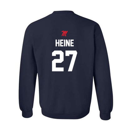Ole Miss - NCAA Softball : Madi Heine - Sports Shersey Crewneck Sweatshirt-1