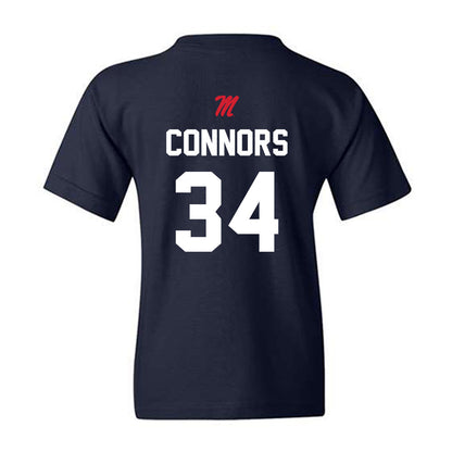 Ole Miss - NCAA Softball : rachel connors - Sports Shersey Youth T-Shirt-1