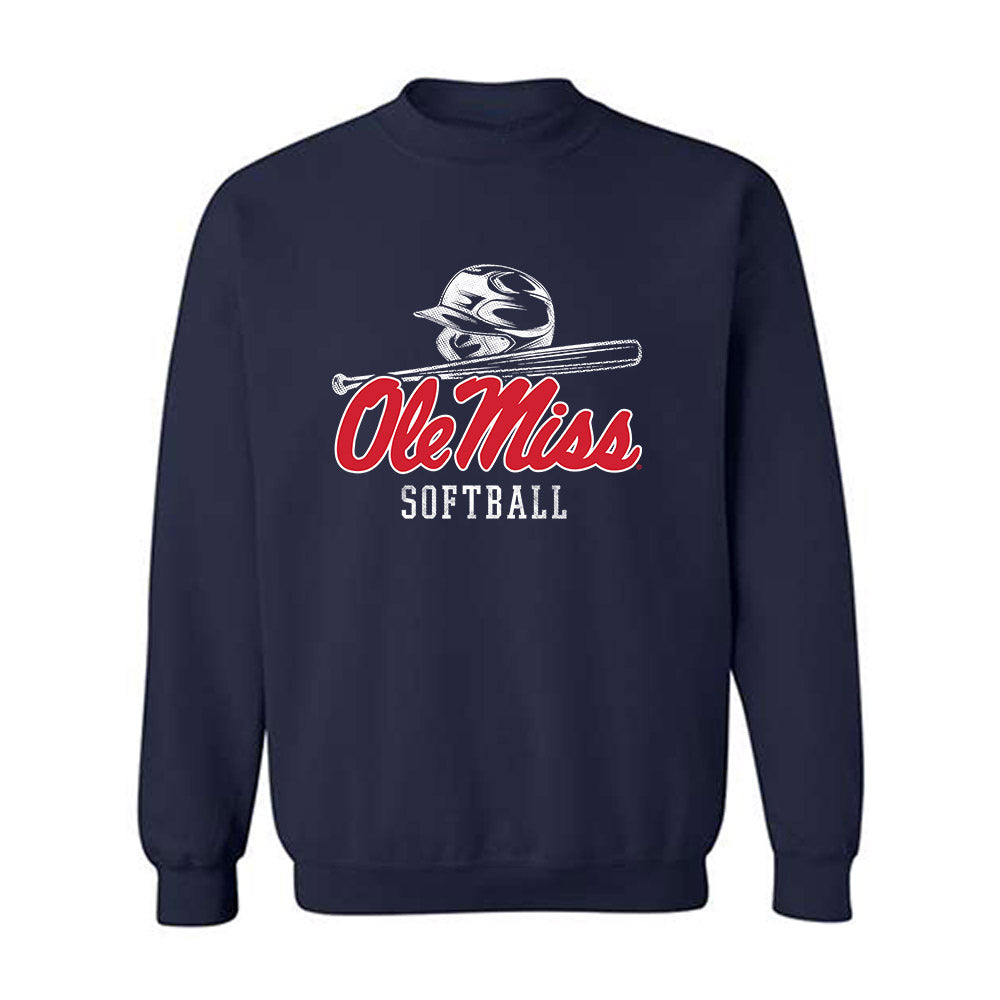 Ole Miss - NCAA Softball : Abby Herndon - Sports Shersey Crewneck Sweatshirt-0