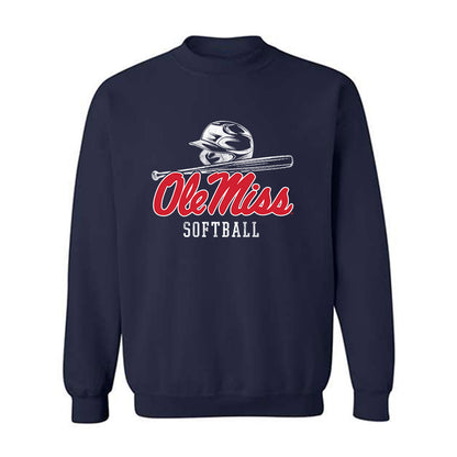 Ole Miss - NCAA Softball : Madilynn George - Sports Shersey Crewneck Sweatshirt-0