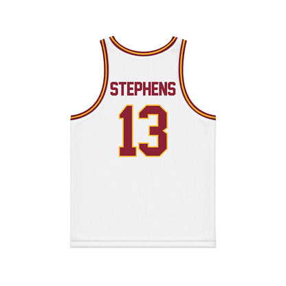 Minnesota - NCAA Men's Basketball : Chance Stephens - White Basketball Jersey-1
