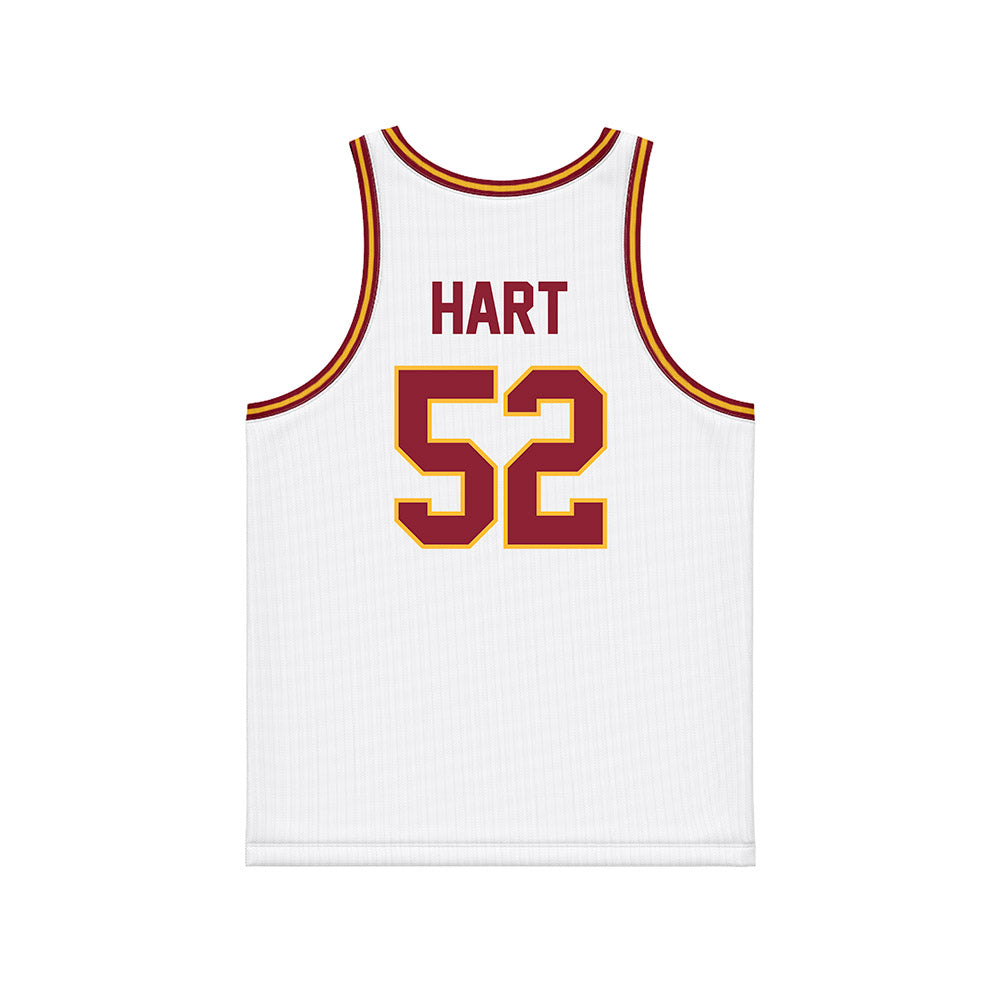 Minnesota - NCAA Women's Basketball : Sophia Hart - White Basketball Jersey-1