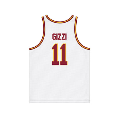 Minnesota - NCAA Men's Basketball : Maximus Gizzi - White Basketball Jersey-1