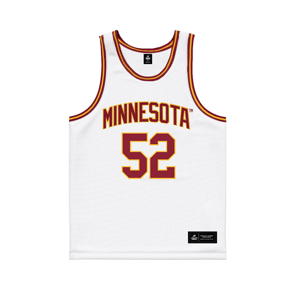 Minnesota - NCAA Women's Basketball : Sophia Hart - White Basketball Jersey-0