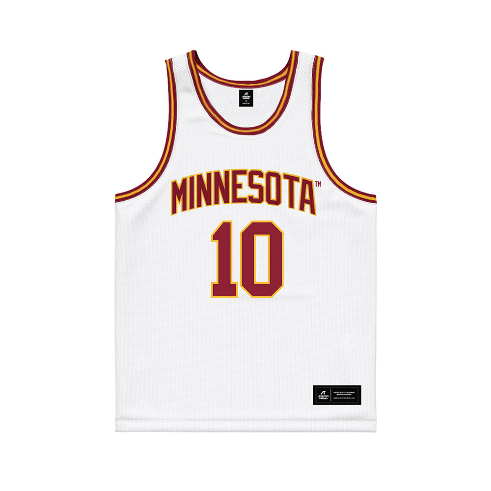 Minnesota - NCAA Men's Basketball : Cade Tyson - White Basketball Jersey-0