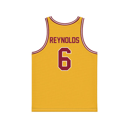 Minnesota - NCAA Men's Basketball : Langston Reynolds - Gold Basketball Jersey-1