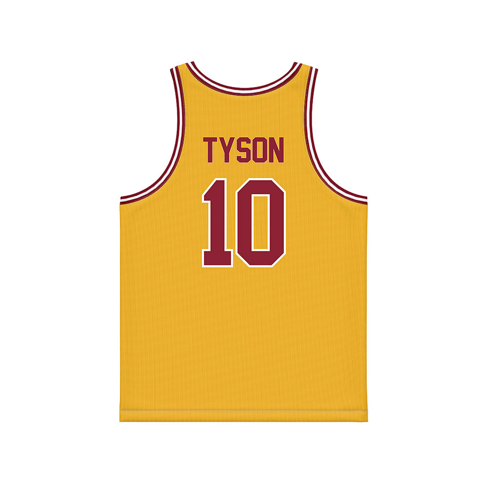 Minnesota - NCAA Men's Basketball : Cade Tyson - Gold Basketball Jersey-1