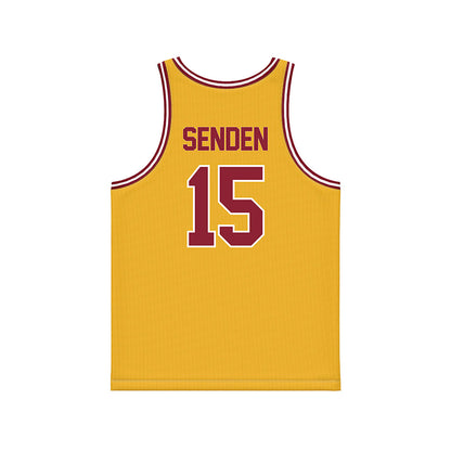 Minnesota - NCAA Women's Basketball : Brynn Senden - Gold Basketball Jersey-1