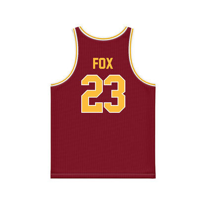 Minnesota - NCAA Men's Basketball : Parker Fox - Maroon Basketball Jersey