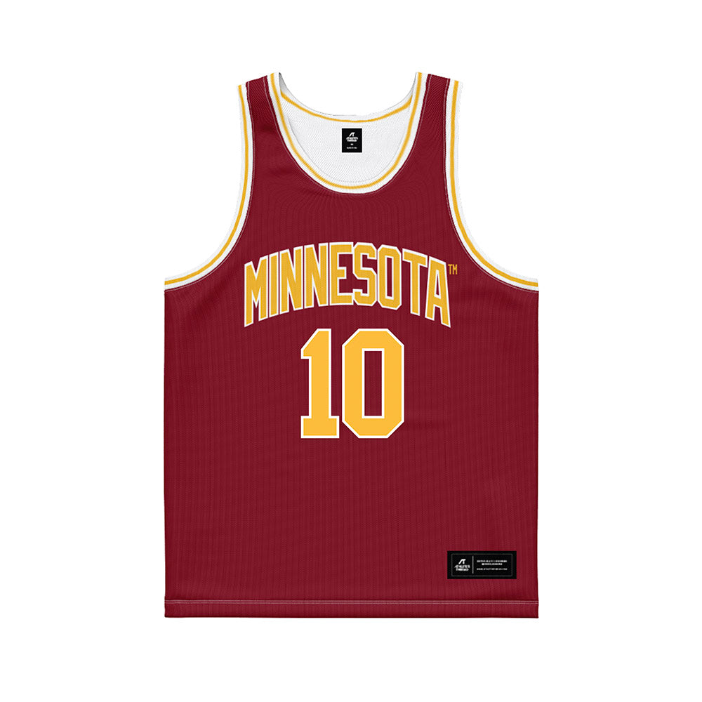 Minnesota - NCAA Men's Basketball : Cade Tyson - Maroon Basketball Jersey-0