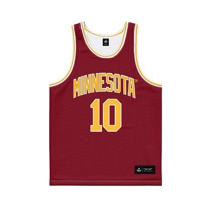 Minnesota - NCAA Men's Basketball : Cade Tyson - Maroon Basketball Jersey-0