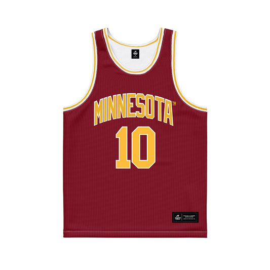 Minnesota - NCAA Men's Basketball : Cade Tyson - Maroon Basketball Jersey-0