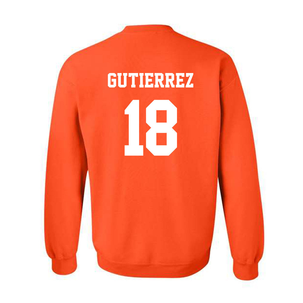 Texas Arlington - NCAA Softball : Abi Gutierrez - Generic Shersey Crewneck Sweatshirt-1