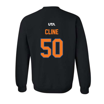 Texas Arlington - NCAA Baseball : Caden Cline - Sports Shersey Crewneck Sweatshirt-1