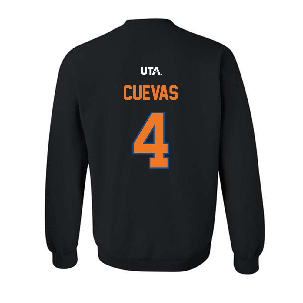 Texas Arlington - NCAA Baseball : Javier Cuevas - Sports Shersey Crewneck Sweatshirt-1