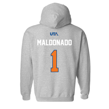 Texas Arlington - NCAA Softball : Talia Maldonado - Sports Shersey Hooded Sweatshirt-1