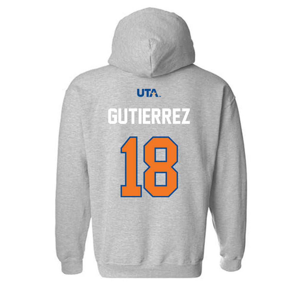 Texas Arlington - NCAA Softball : Abi Gutierrez - Sports Shersey Hooded Sweatshirt-1