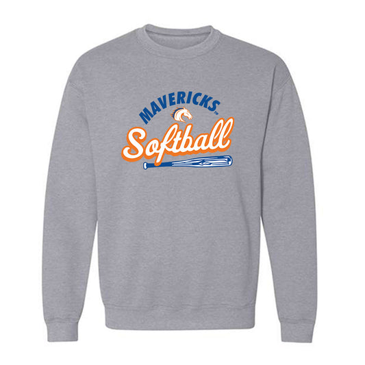 Texas Arlington - NCAA Softball : Abi Gutierrez - Sports Shersey Crewneck Sweatshirt-0