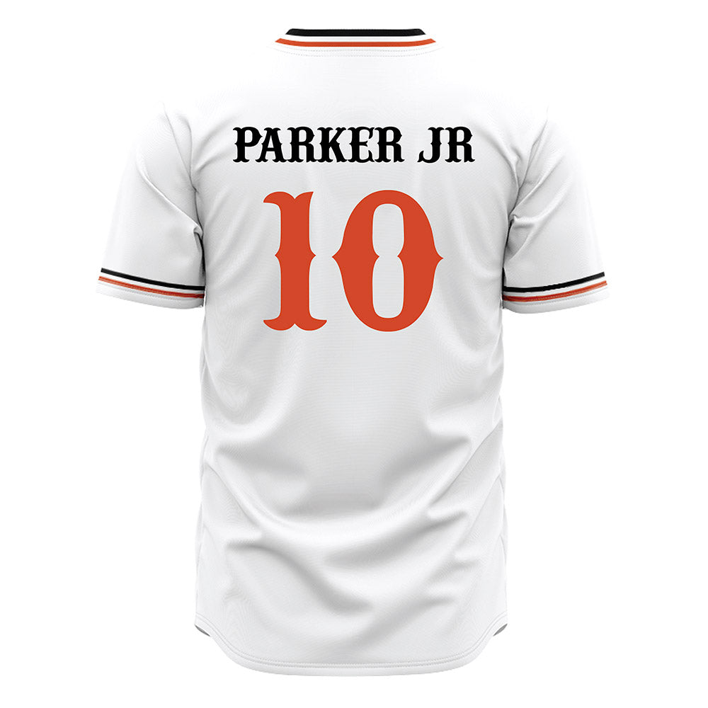 Campbell - NCAA Baseball : Darnell Parker Jr - White Jersey-1