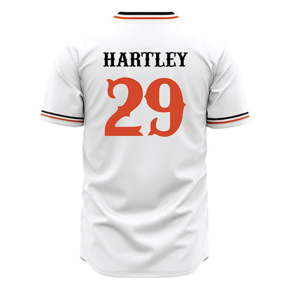 Campbell - NCAA Baseball : Wiley Hartley - Jersey