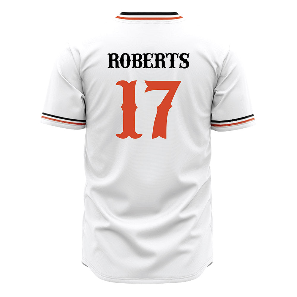 Campbell - NCAA Baseball : Jackson Roberts - Jersey