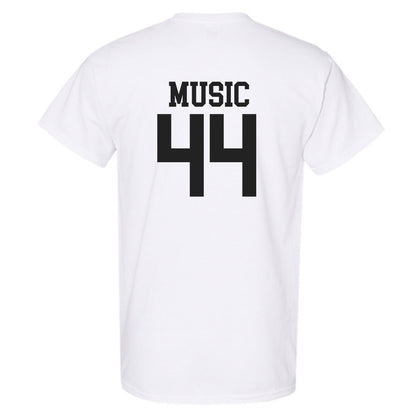 Campbell - NCAA Baseball : Jett Music - Replica Shersey T-Shirt-1