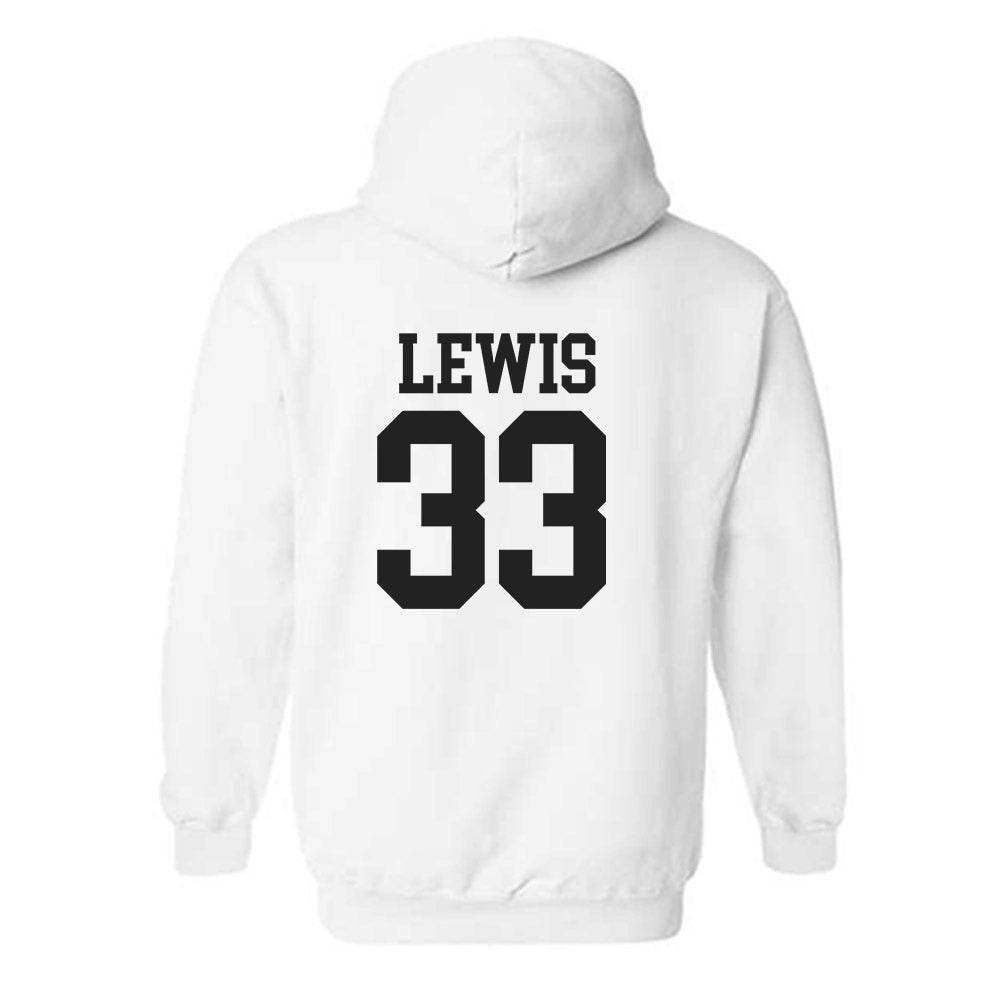 Campbell - NCAA Baseball : Harrison Lewis - Replica Shersey Hooded Sweatshirt-1