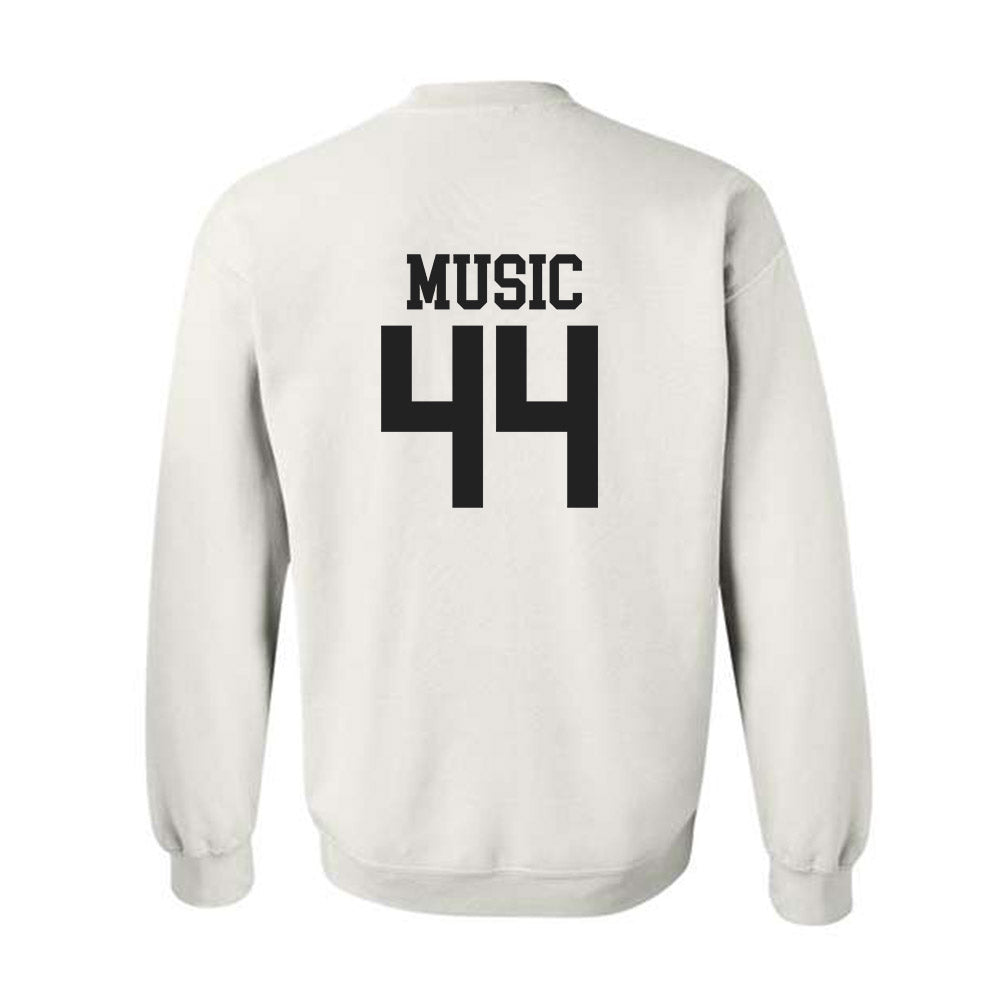 Campbell - NCAA Baseball : Jett Music - Replica Shersey Crewneck Sweatshirt-1