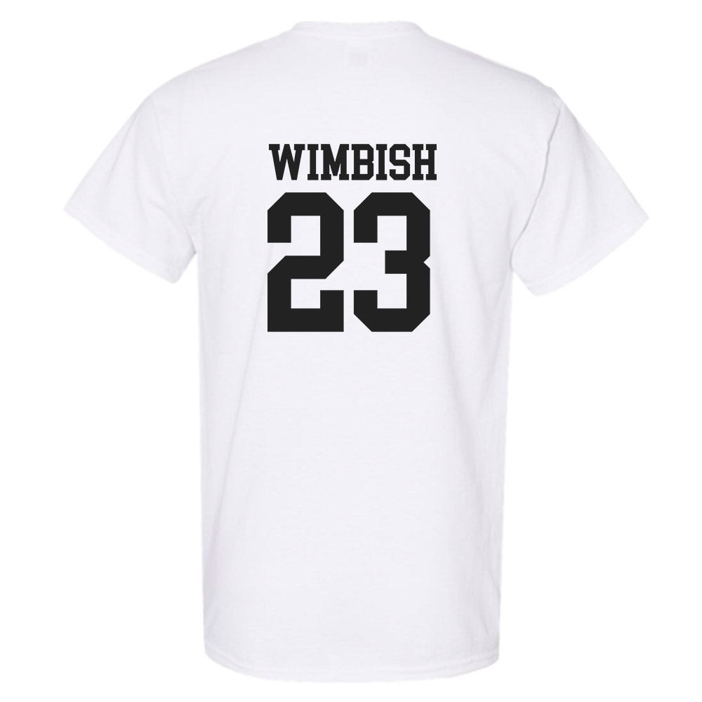 Campbell - NCAA Baseball : Camden Wimbish - Replica Shersey T-Shirt-1