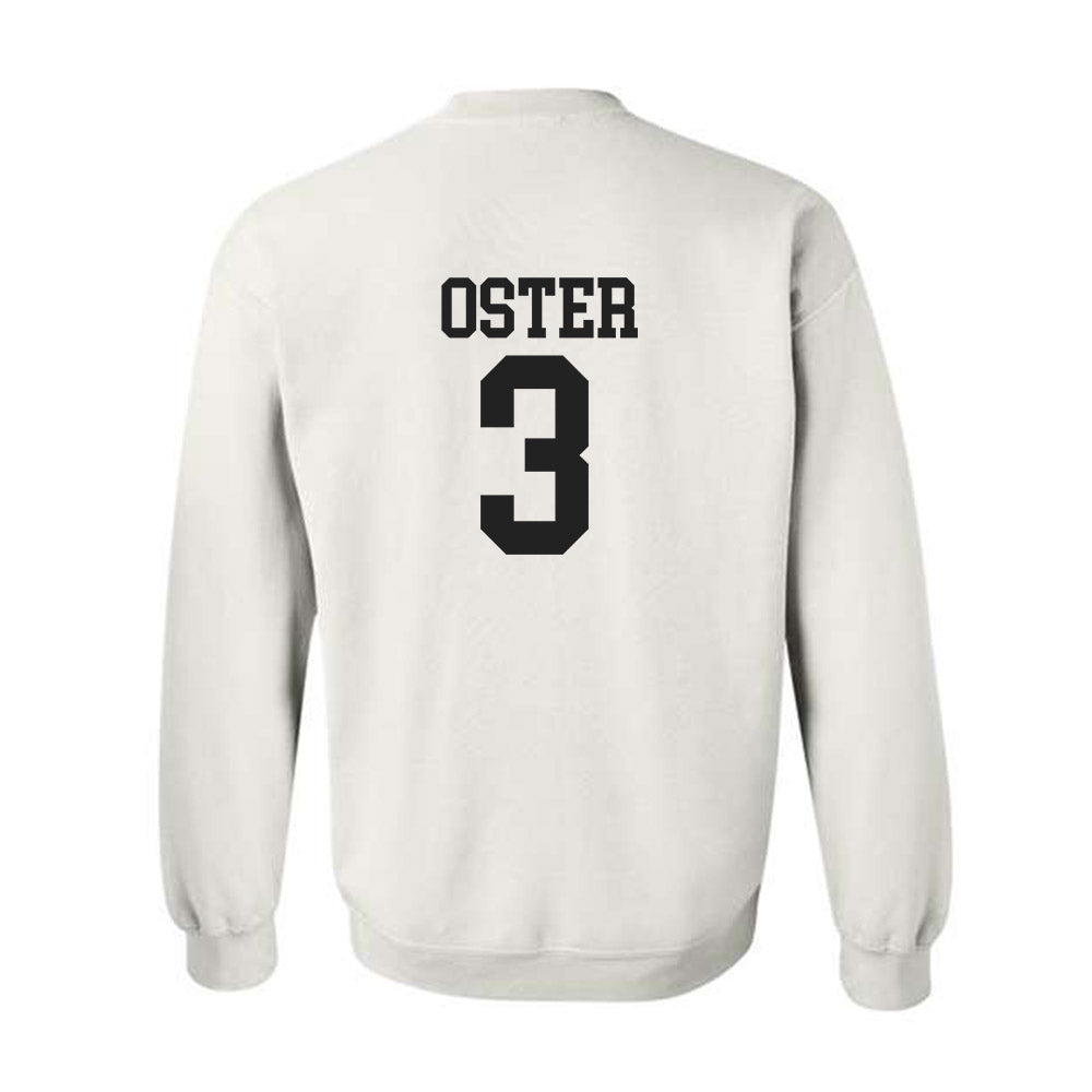 Campbell - NCAA Baseball : Jonah Oster - Replica Shersey Crewneck Sweatshirt-1