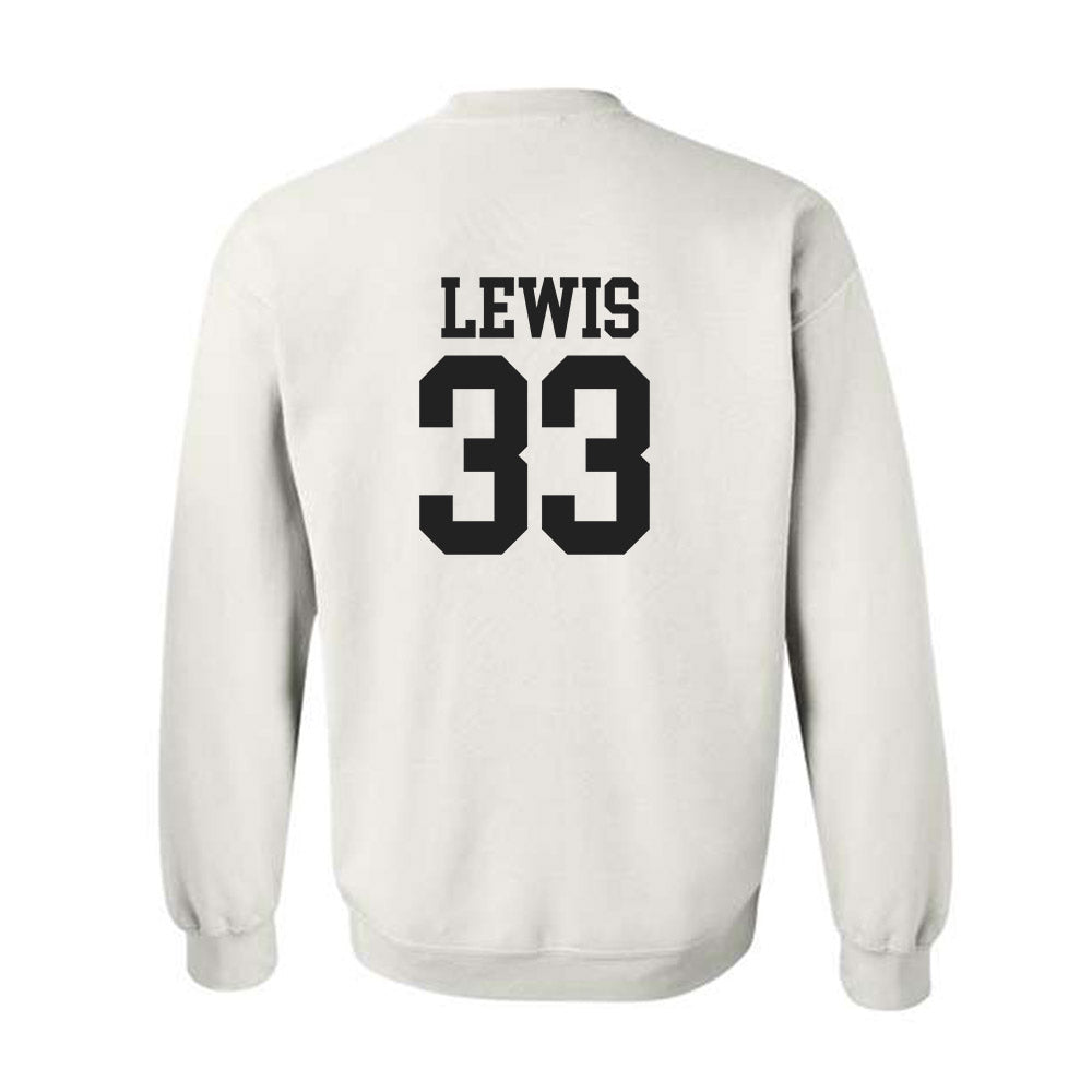 Campbell - NCAA Baseball : Harrison Lewis - Replica Shersey Crewneck Sweatshirt-1