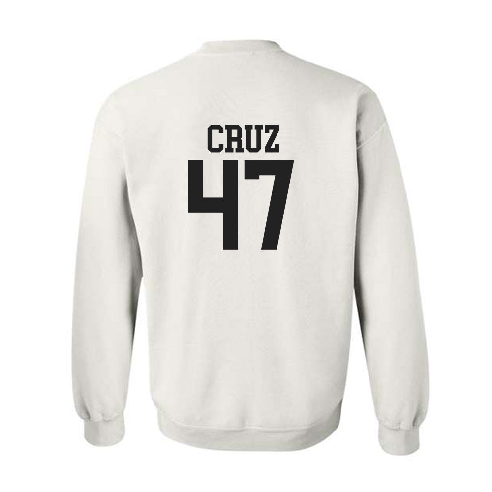 Campbell - NCAA Baseball : Gabriel Cruz - Replica Shersey Crewneck Sweatshirt-1