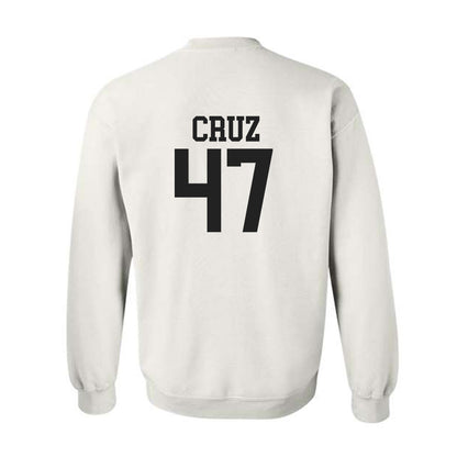 Campbell - NCAA Baseball : Gabriel Cruz - Replica Shersey Crewneck Sweatshirt-1