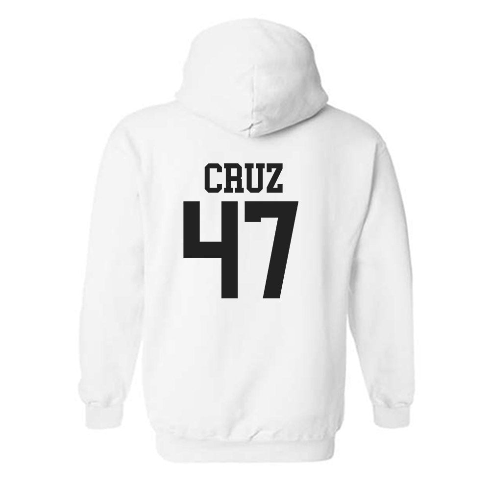 Campbell - NCAA Baseball : Gabriel Cruz - Replica Shersey Hooded Sweatshirt-1