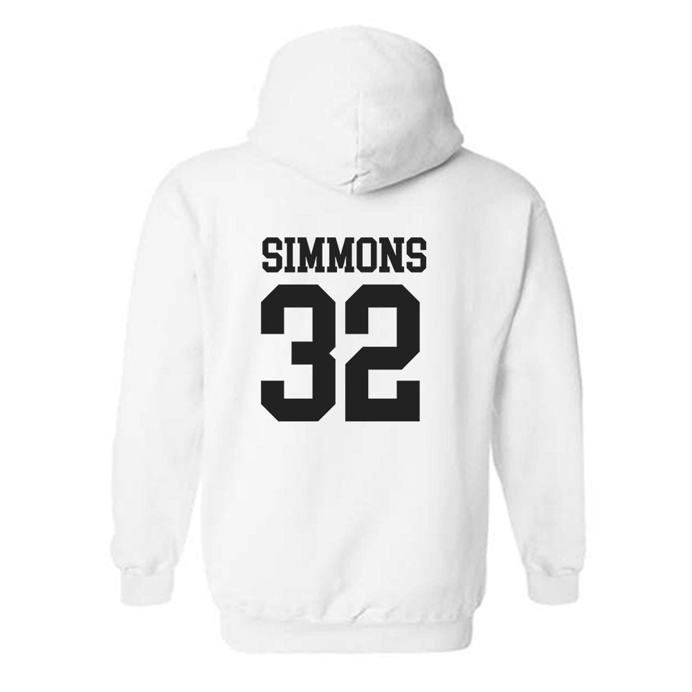 Campbell - NCAA Baseball : Owen Simmons - Replica Shersey Hooded Sweatshirt-1