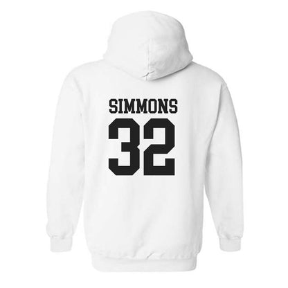 Campbell - NCAA Baseball : Owen Simmons - Replica Shersey Hooded Sweatshirt-1