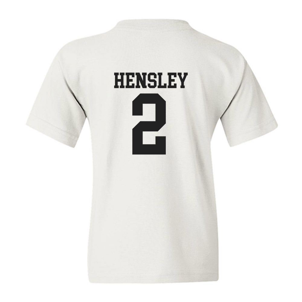 Campbell - NCAA Baseball : Connor Hensley - Replica Shersey Youth T-Shirt-1