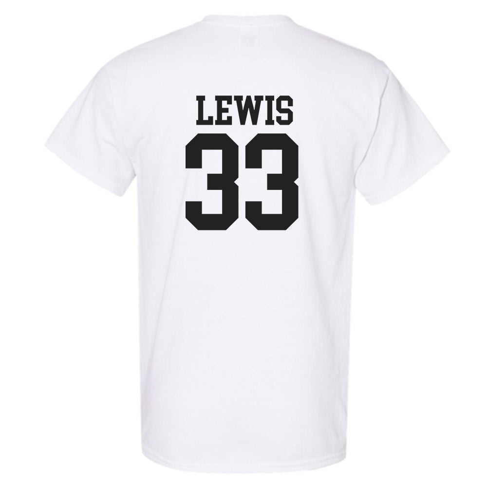 Campbell - NCAA Baseball : Harrison Lewis - Replica Shersey T-Shirt-1