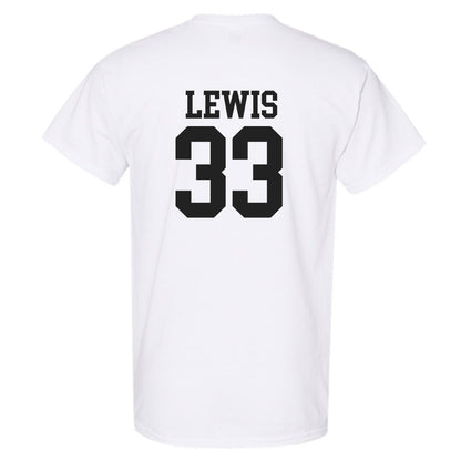 Campbell - NCAA Baseball : Harrison Lewis - Replica Shersey T-Shirt-1