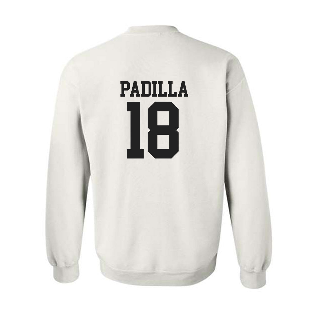 Campbell - NCAA Baseball : Isaiah Padilla - Replica Shersey Crewneck Sweatshirt-1
