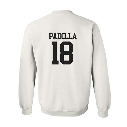 Campbell - NCAA Baseball : Isaiah Padilla - Replica Shersey Crewneck Sweatshirt-1